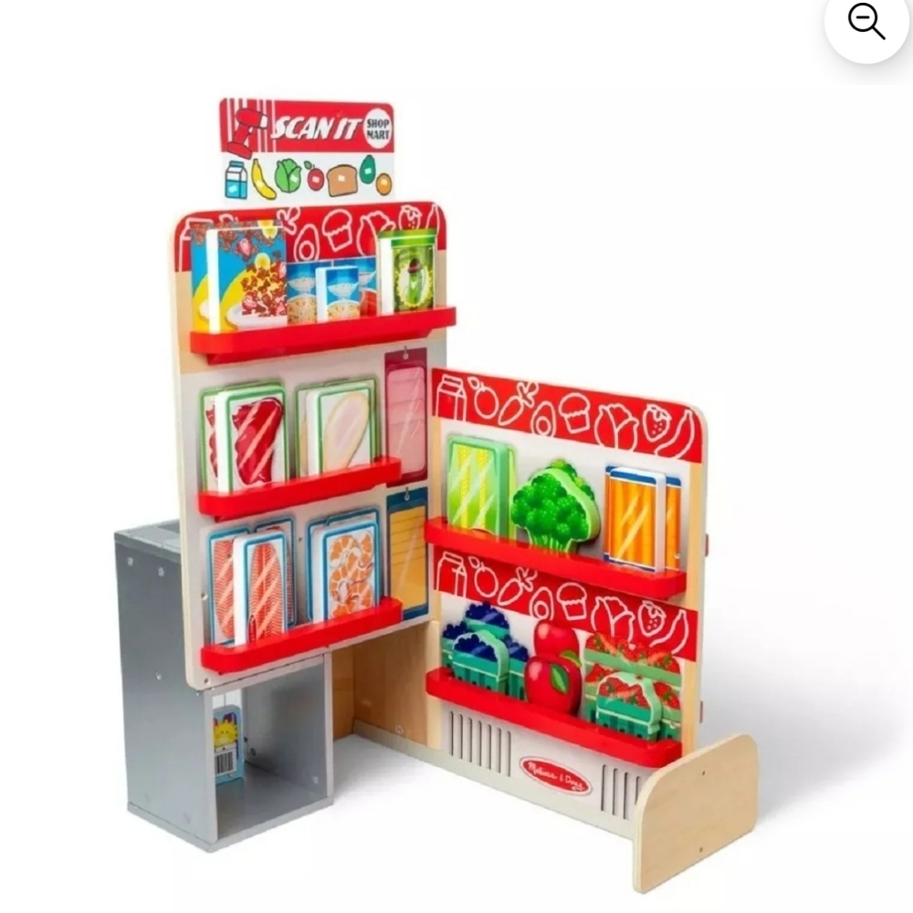 Melissa & Doug Wooden Scan It! Shop Mart Play Set - Picture 6 of 6